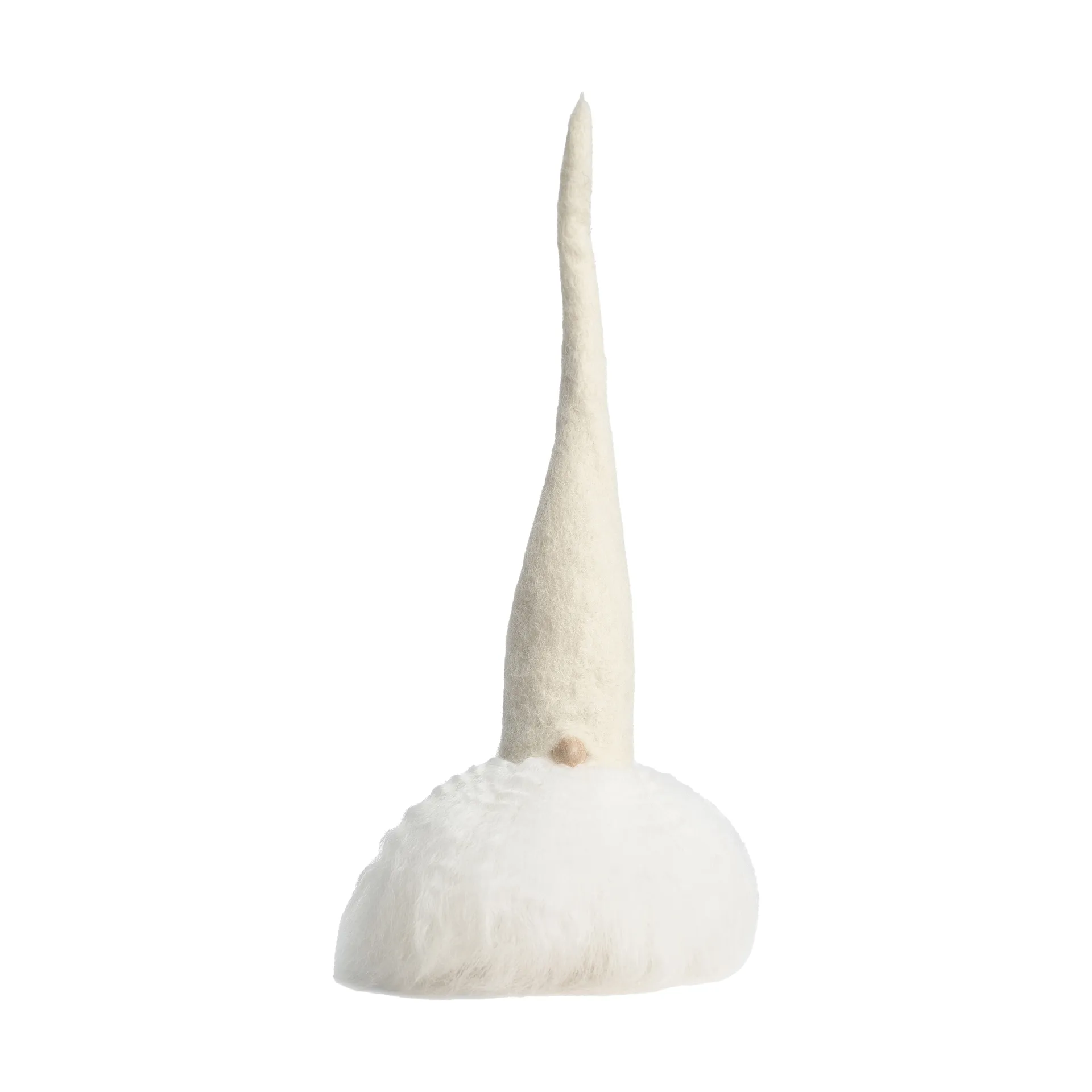 Skjeggnisse, Hvit/hvit, liten Åsas tomtebod