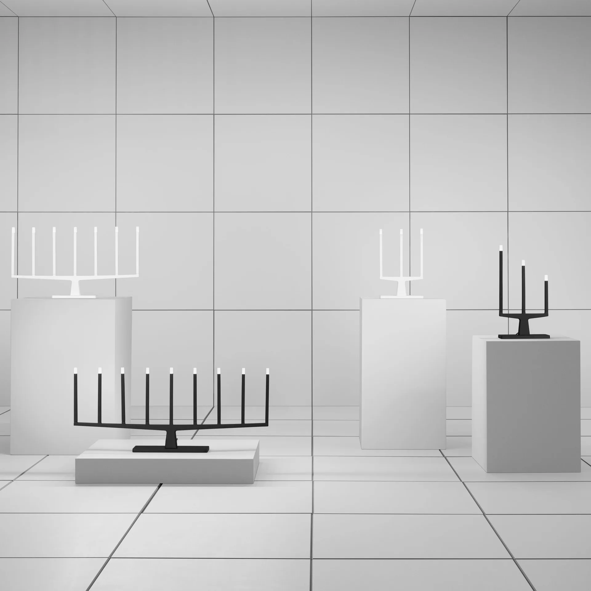 Adventure adventslysestake 3-armet, Hvit Ateljé Lyktan