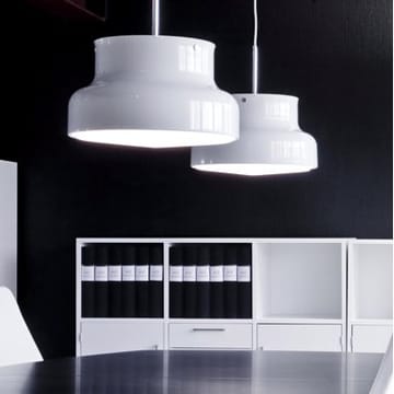 Bumling lampe stor 600 mm - Hvit-opalglass - Ateljé Lyktan