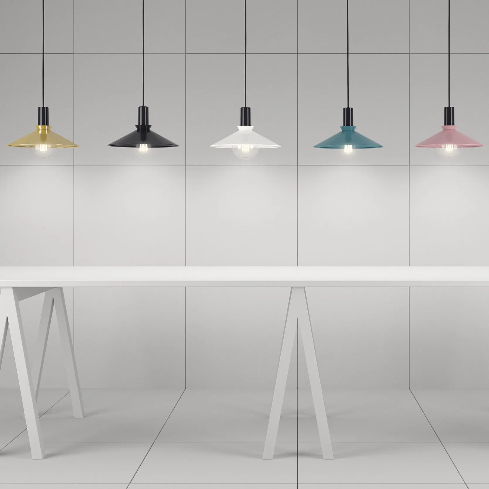 Cobbler taklampe, champagne (messing) Ateljé Lyktan