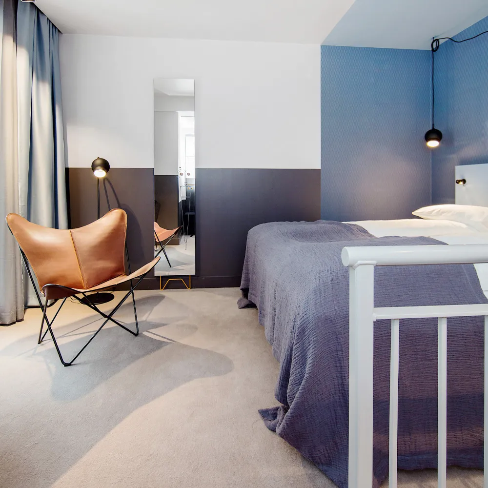 Ogle gulvlampe, hvit lakk Ateljé Lyktan