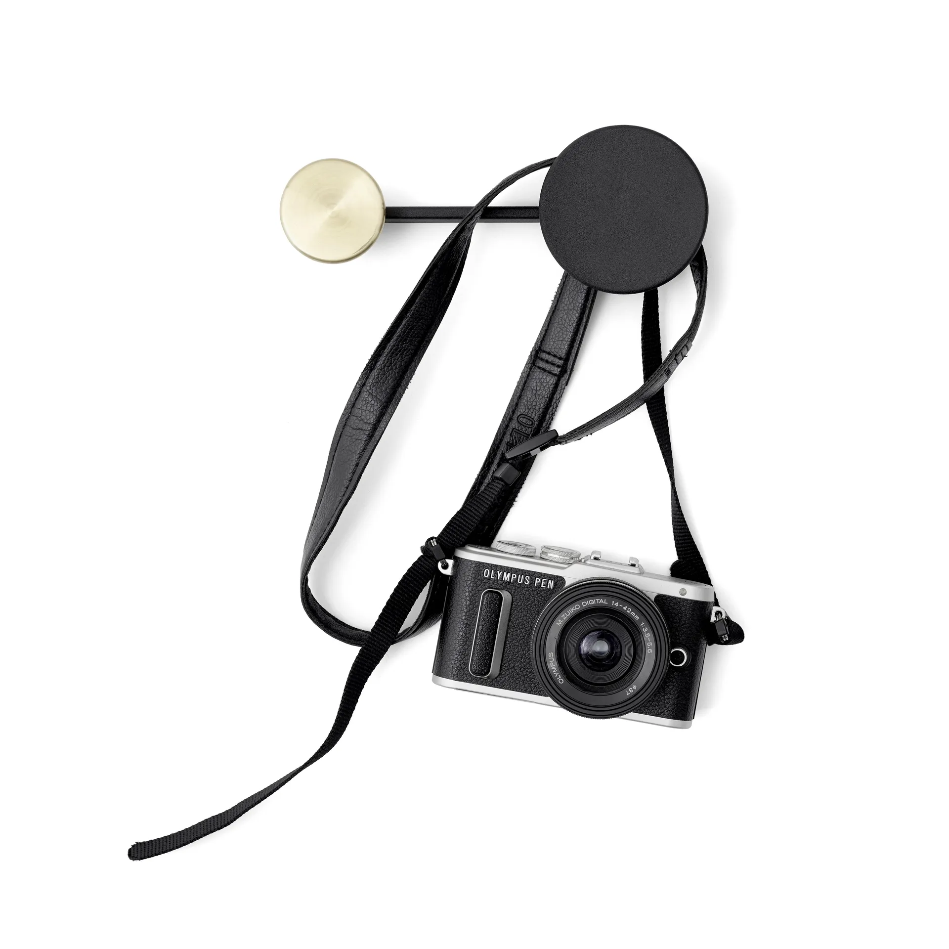 Afteroom knagg small, svart messing Audo Copenhagen