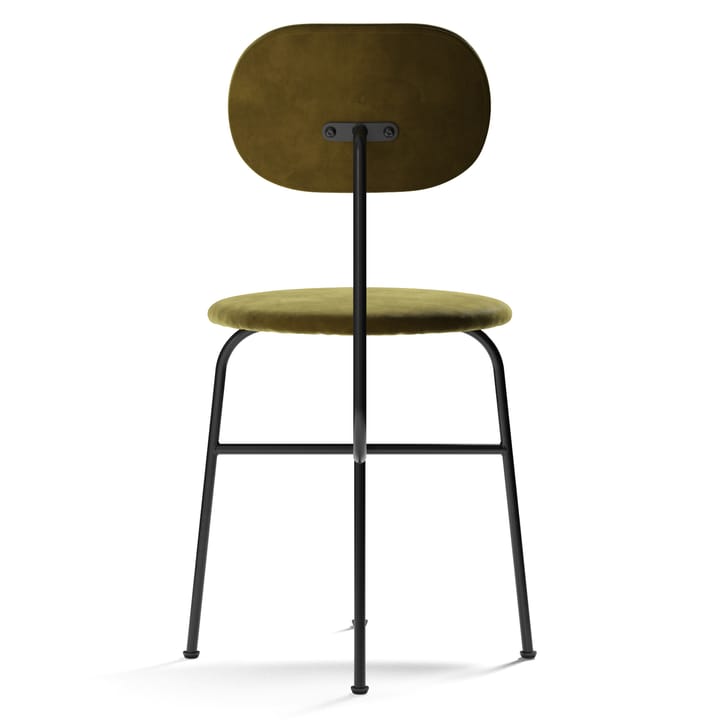Afteroom matstol svart bein fløyelstrekk, City Velvet CA 7832/031 Audo Copenhagen