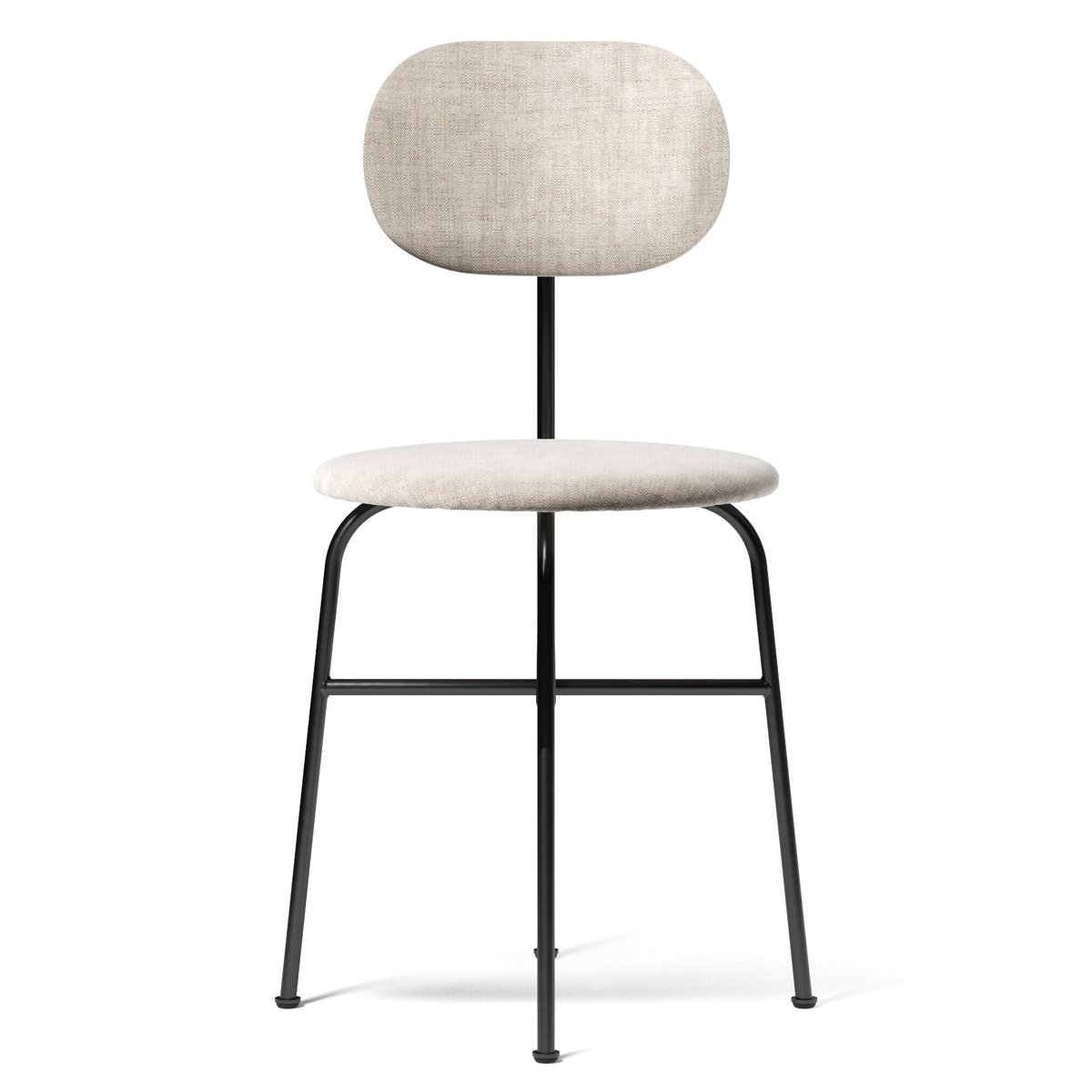 Audo Copenhagen Afteroom matstol svart bein stofftrekk Maple 222