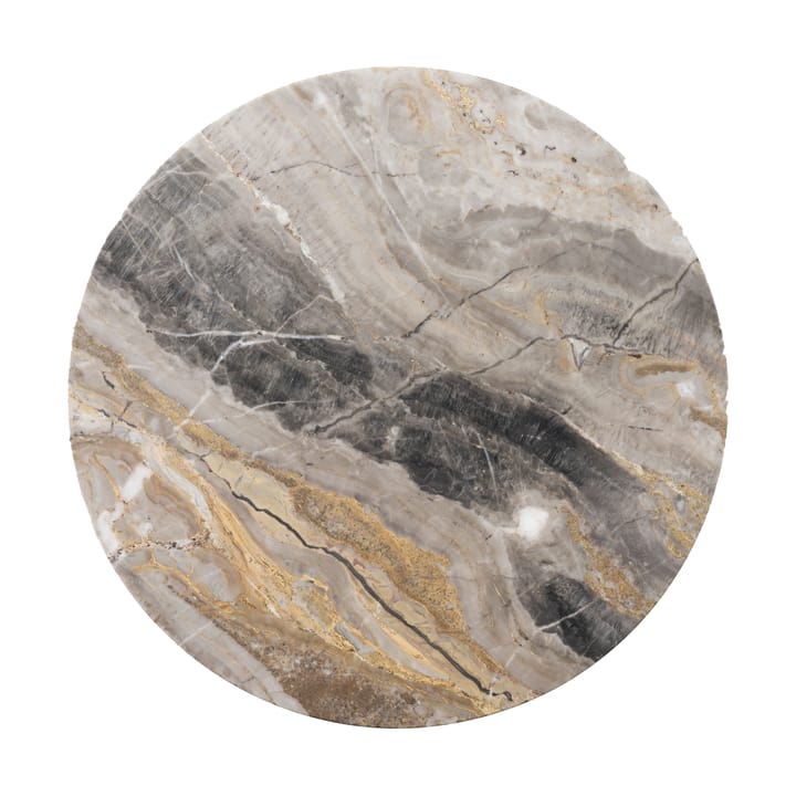 Androgyne bordsskive til sidebord Ø42 cm - Grey galaxy - Audo Copenhagen