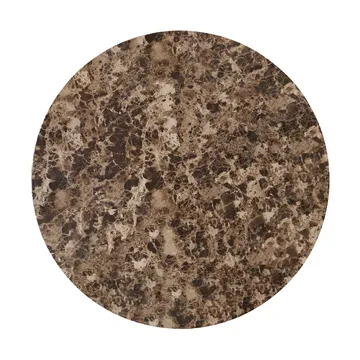 Androgyne bordsskive til sidebord - Emparador, Ø65 cm - Audo Copenhagen
