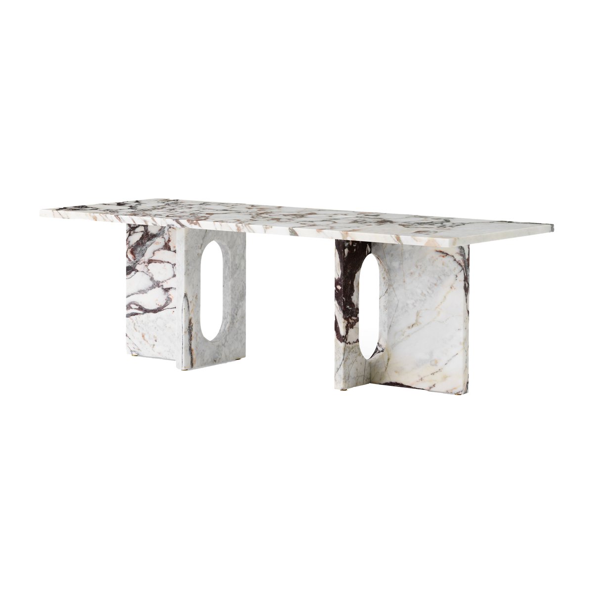 Bilde av Audo Copenhagen Androgyne Loungebord Calacatta viola