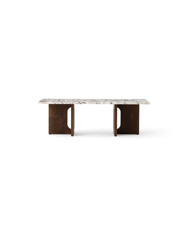 Androgyne Loungebord, Dark st. oak-Calacatta viola Audo Copenhagen