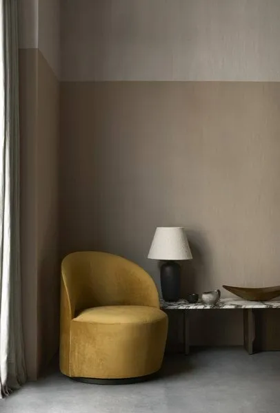 Androgyne Loungebord, Dark st. oak-Calacatta viola Audo Copenhagen