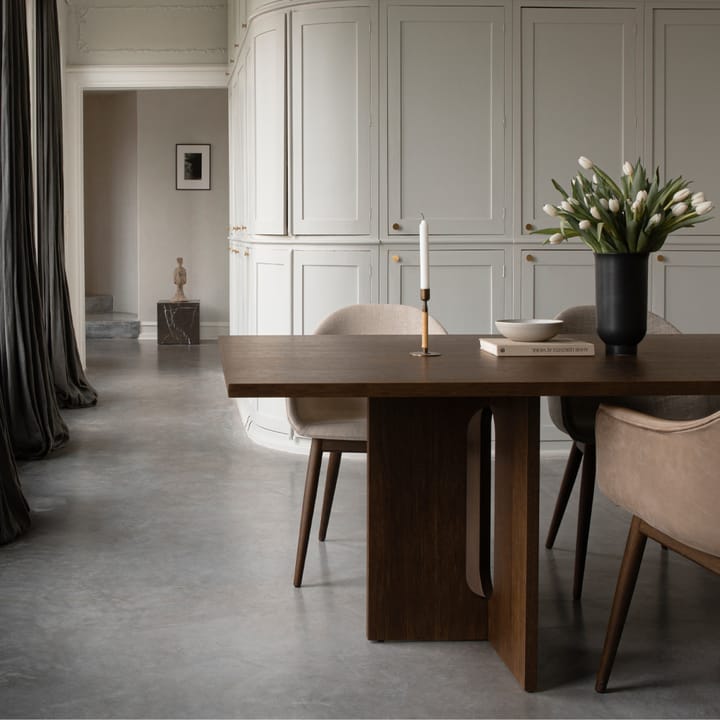Androgyne Rectangular spisebord, oak dark stained, 280 x 110 cm Audo Copenhagen