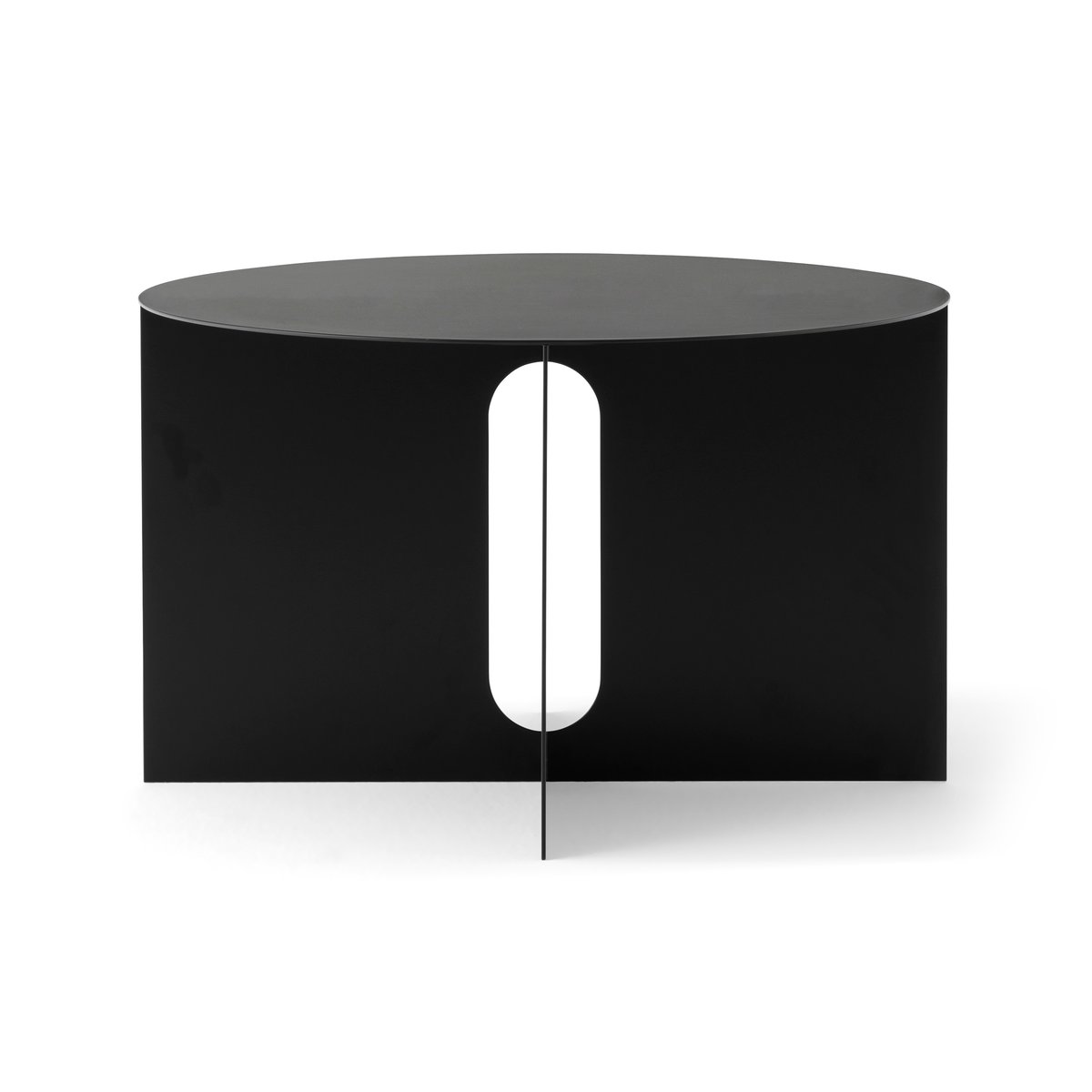 Bilde av Audo Copenhagen Androgyne sidebord Ø63 cm Black