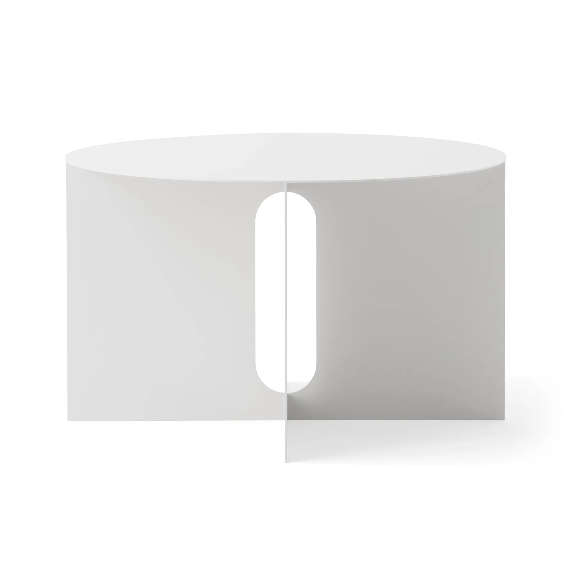 Androgyne sidebord Ø63 cm, Ivory Audo Copenhagen