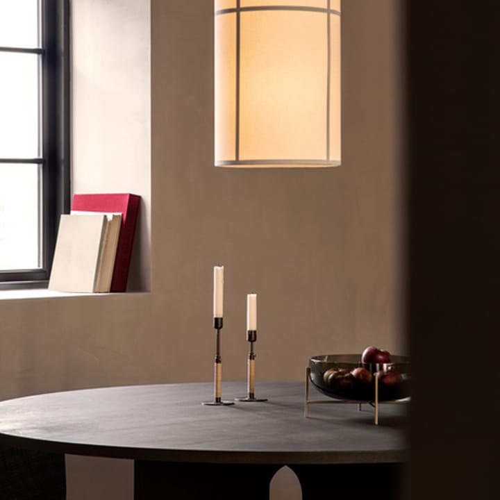 Androgyne spisebord - sand stone, ubehandlet eikestativ - Audo Copenhagen