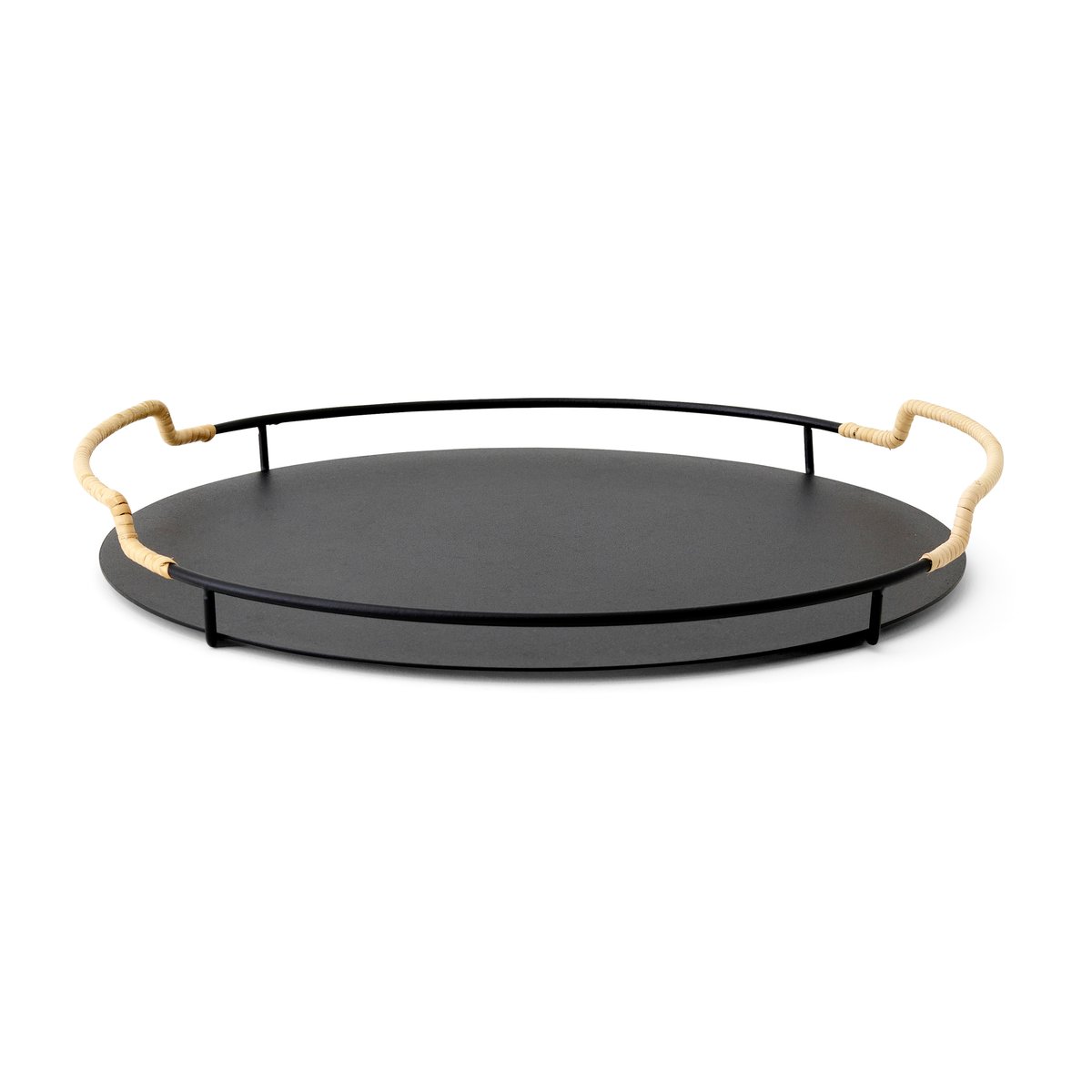 Audo Copenhagen Balcony serveringsbrett Ø 36,5 cm Sort