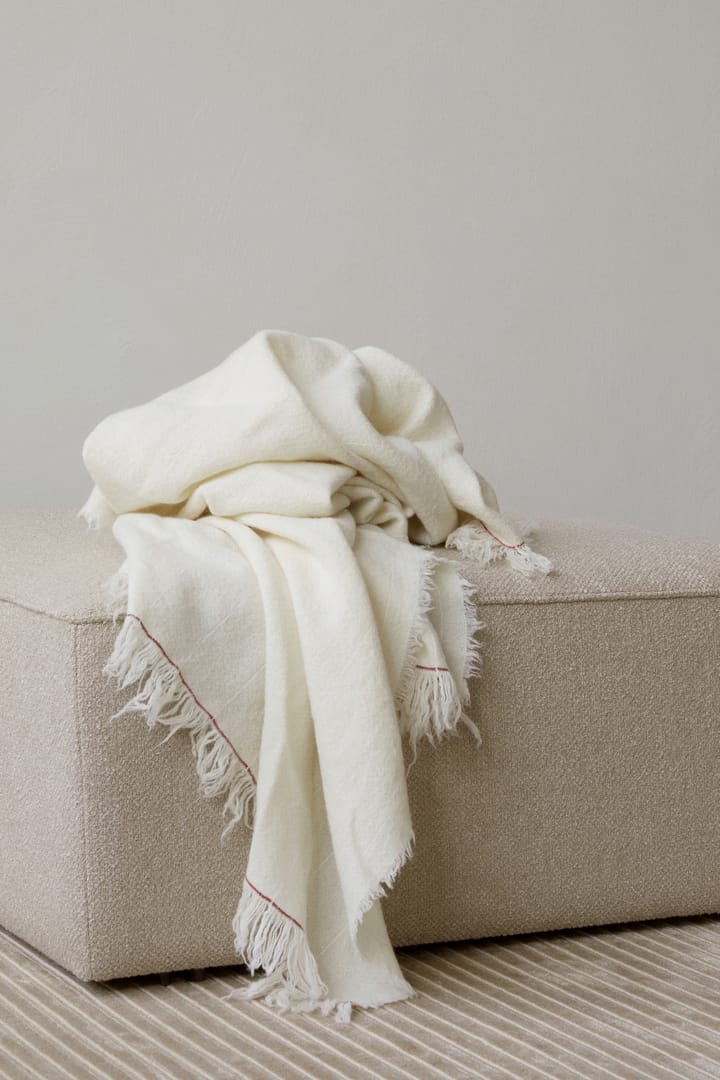 Battus pledd 130 x 185 cm, Ivory Audo Copenhagen