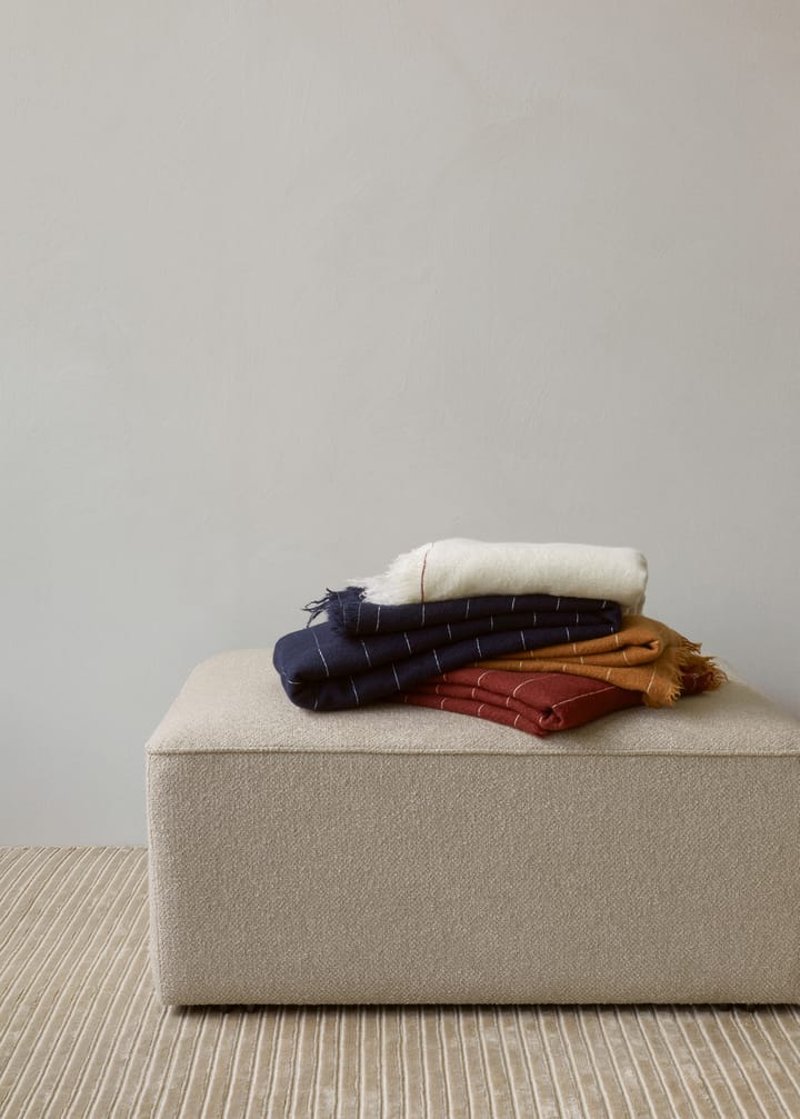 Battus pledd 130 x 185 cm, Ivory Audo Copenhagen