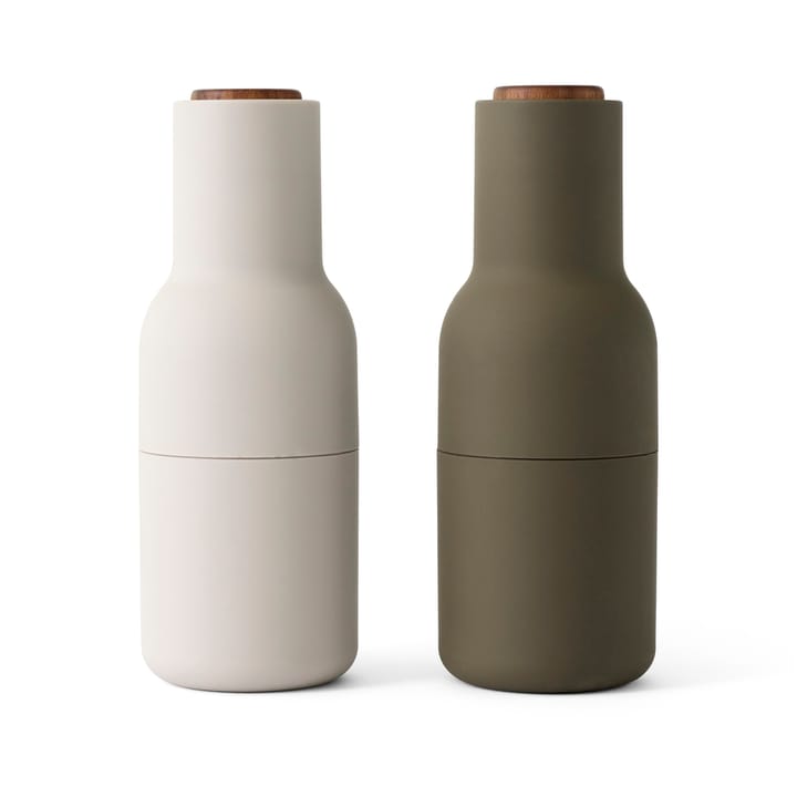 Bottle Grinder salt og pepperkvern - Hunting green-beige - Audo Copenhagen