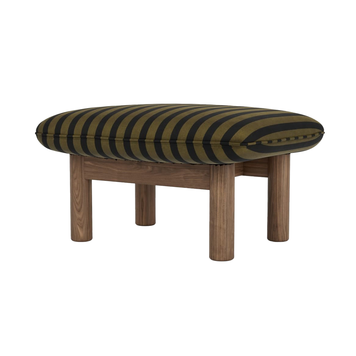 Audo Copenhagen Brasilia fotskammel Walnut-Cabanon Soft FCL7029-04