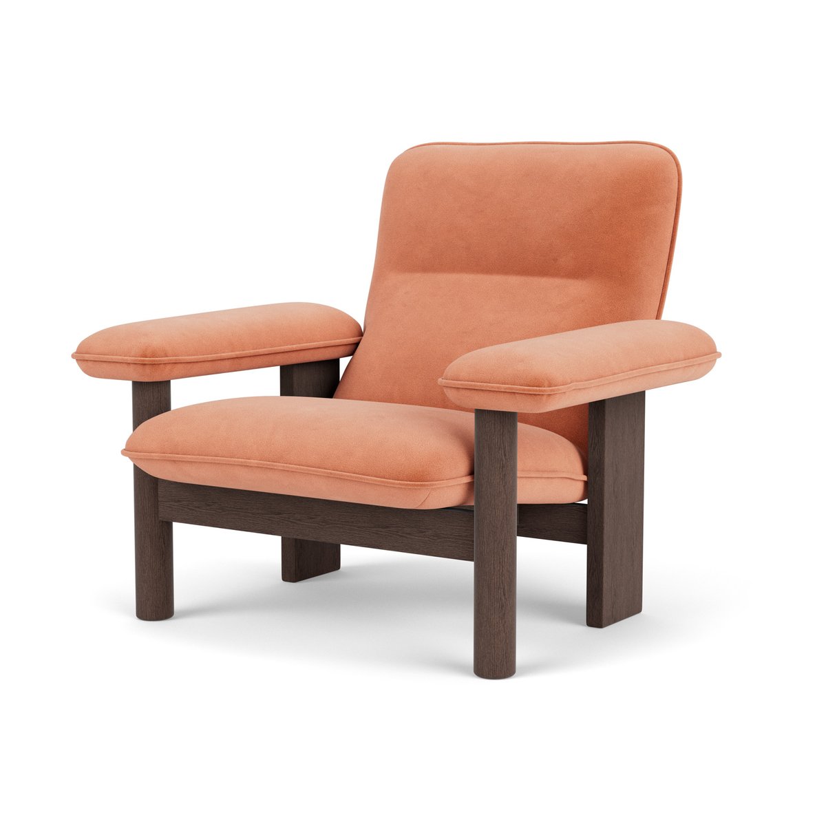 Audo Copenhagen Brasilia lenestol Dark oak-Avalon 012