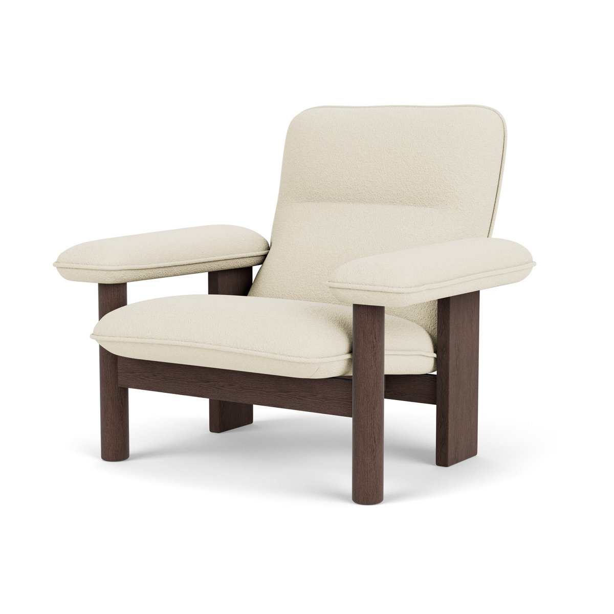 Audo Copenhagen Brasilia lenestol Dark oak-Baru 0200