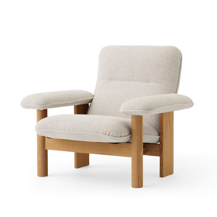 Brasilia lenestol - Oiled oak-Moss 011 grey - Audo Copenhagen