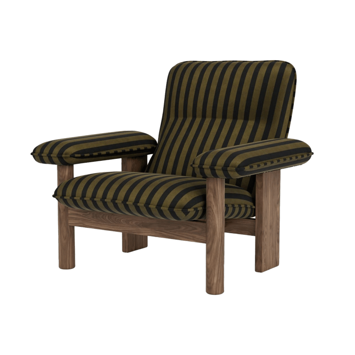 Brasilia lenestol - Walnut-Cabanon soft - Audo Copenhagen