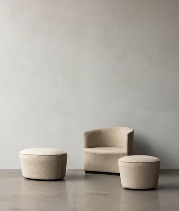 Cairn puff Ø 60 cm - Bouclé 02 - Audo Copenhagen