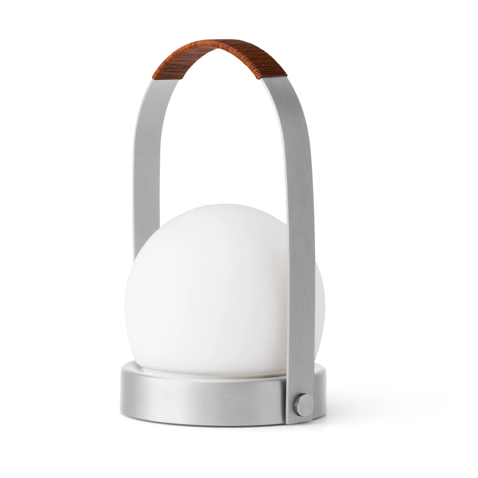 Carrie portabel bordlampe, Børstet aluminium Audo Copenhagen