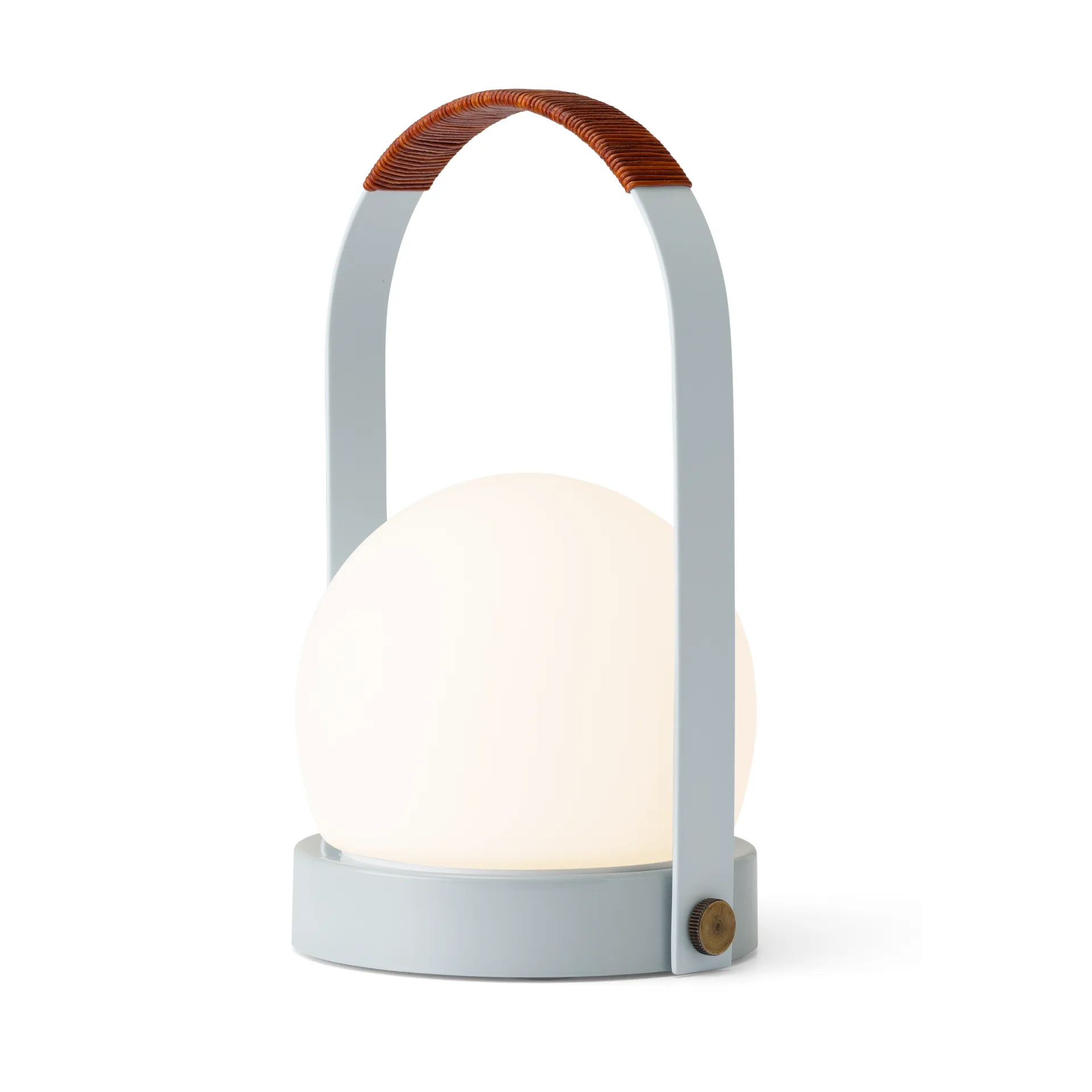 Carrie portabel bordlampe, Linen blue Audo Copenhagen