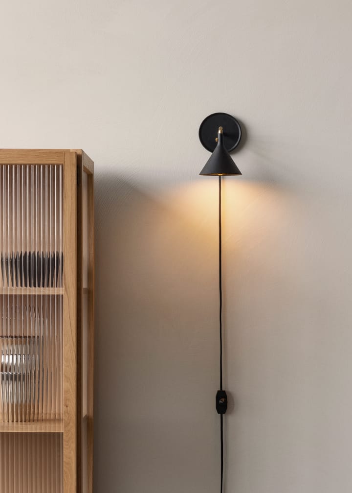 Cast Sconce vegglampe, Svart Audo Copenhagen