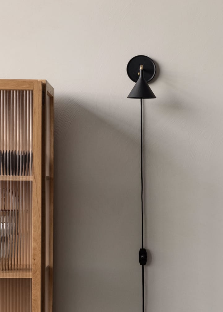 Cast Sconce vegglampe, Svart Audo Copenhagen