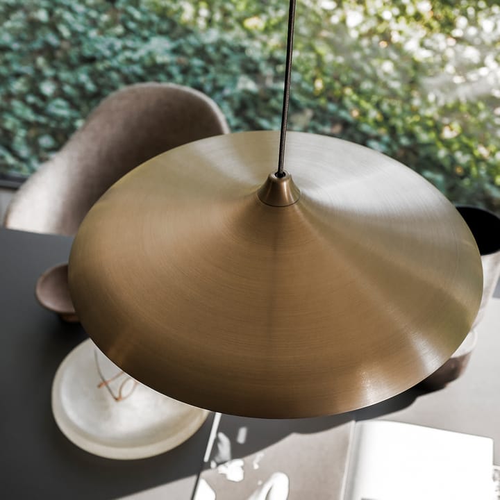 Circular taklampe, Borstat brons Audo Copenhagen