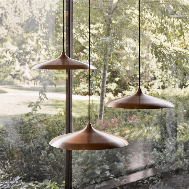 Circular taklampe, Borstat brons Audo Copenhagen