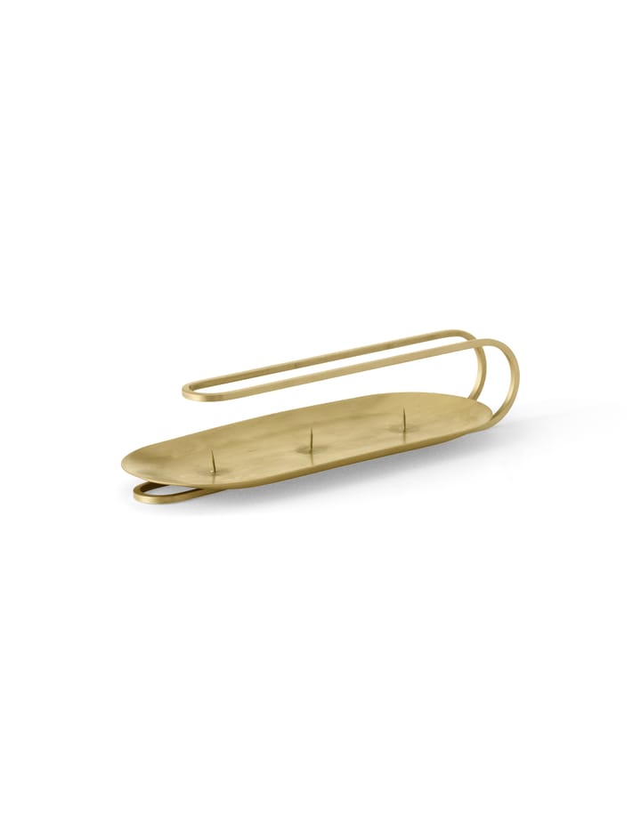 Clip lysestake til 3 lys 5 cm, Messing Audo Copenhagen