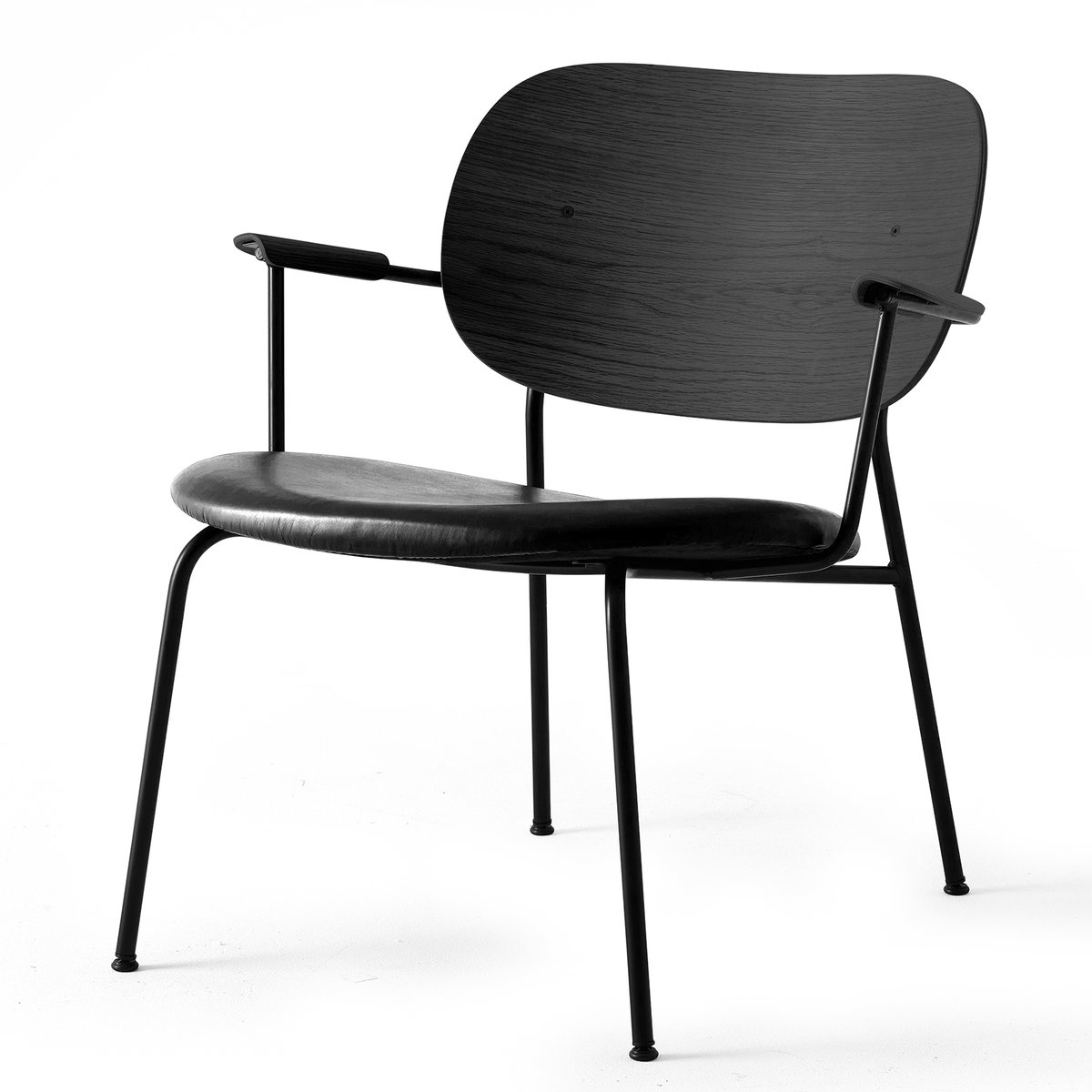 Audo Copenhagen Co Chair loungestol Svart eik