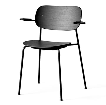 Co Chair spisestuestol med armstøtte - Svart eik - Audo Copenhagen