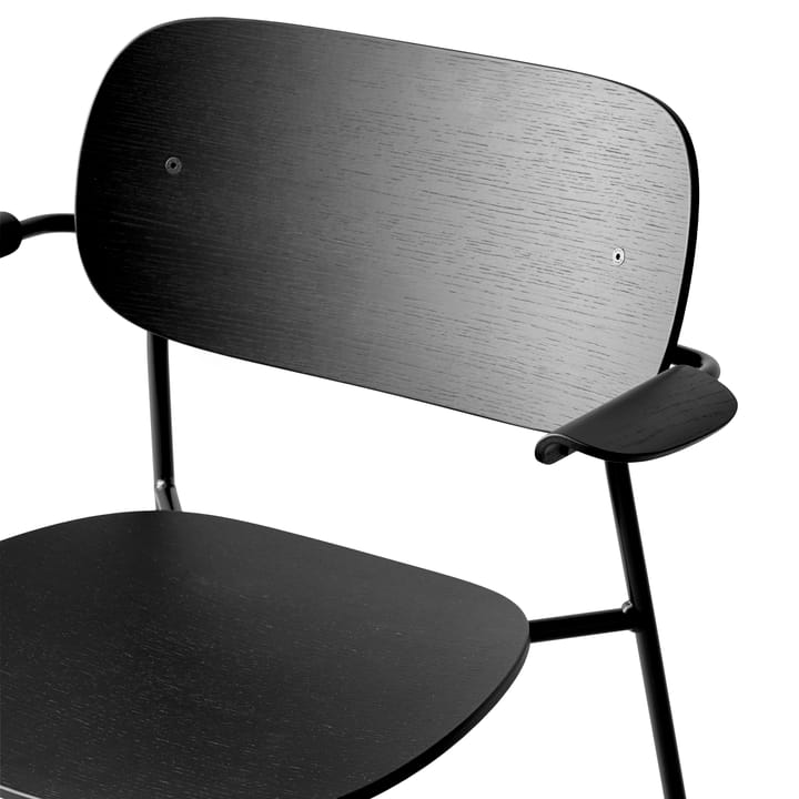 Co Chair spisestuestol med armstøtte, Svart eik Audo Copenhagen