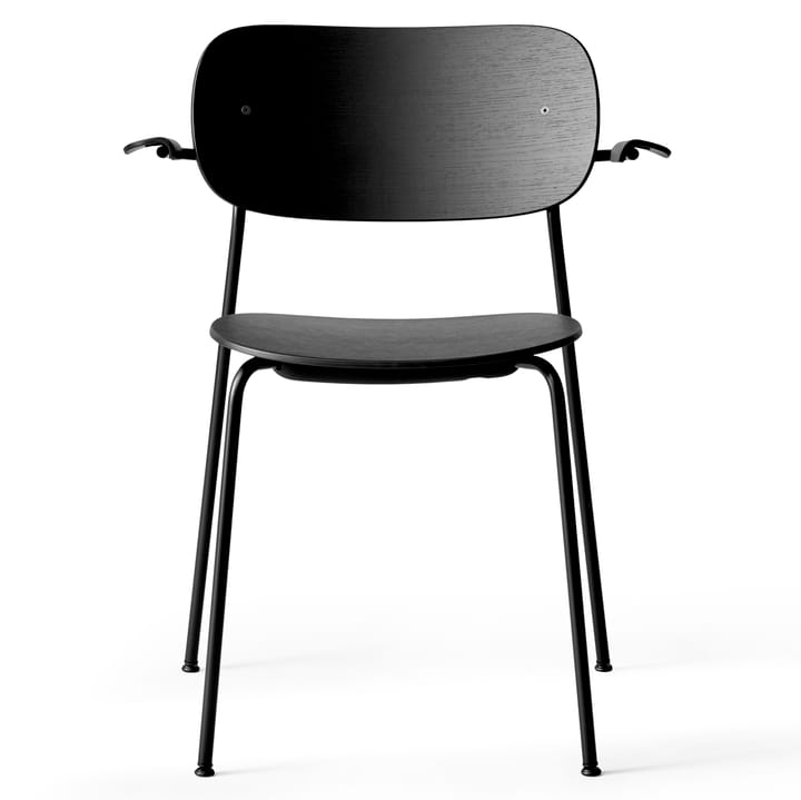Co Chair spisestuestol med armstøtte, Svart eik Audo Copenhagen