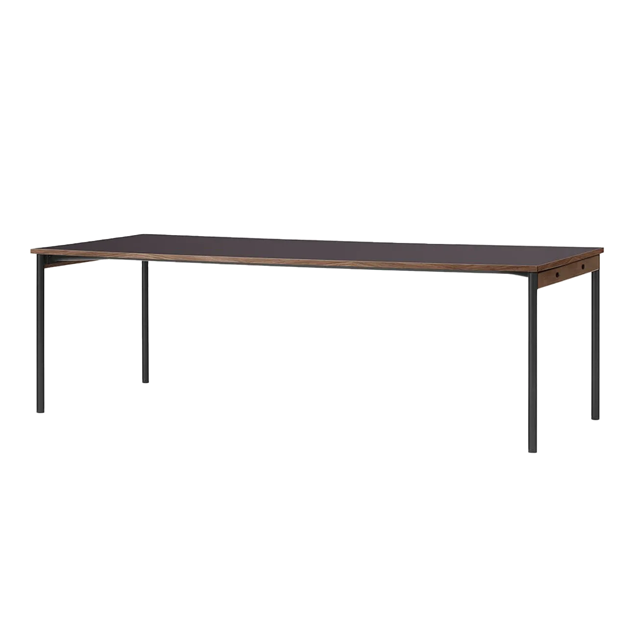 Co Table konferansebord 240x100cm, Black, laminate terra Audo Copenhagen