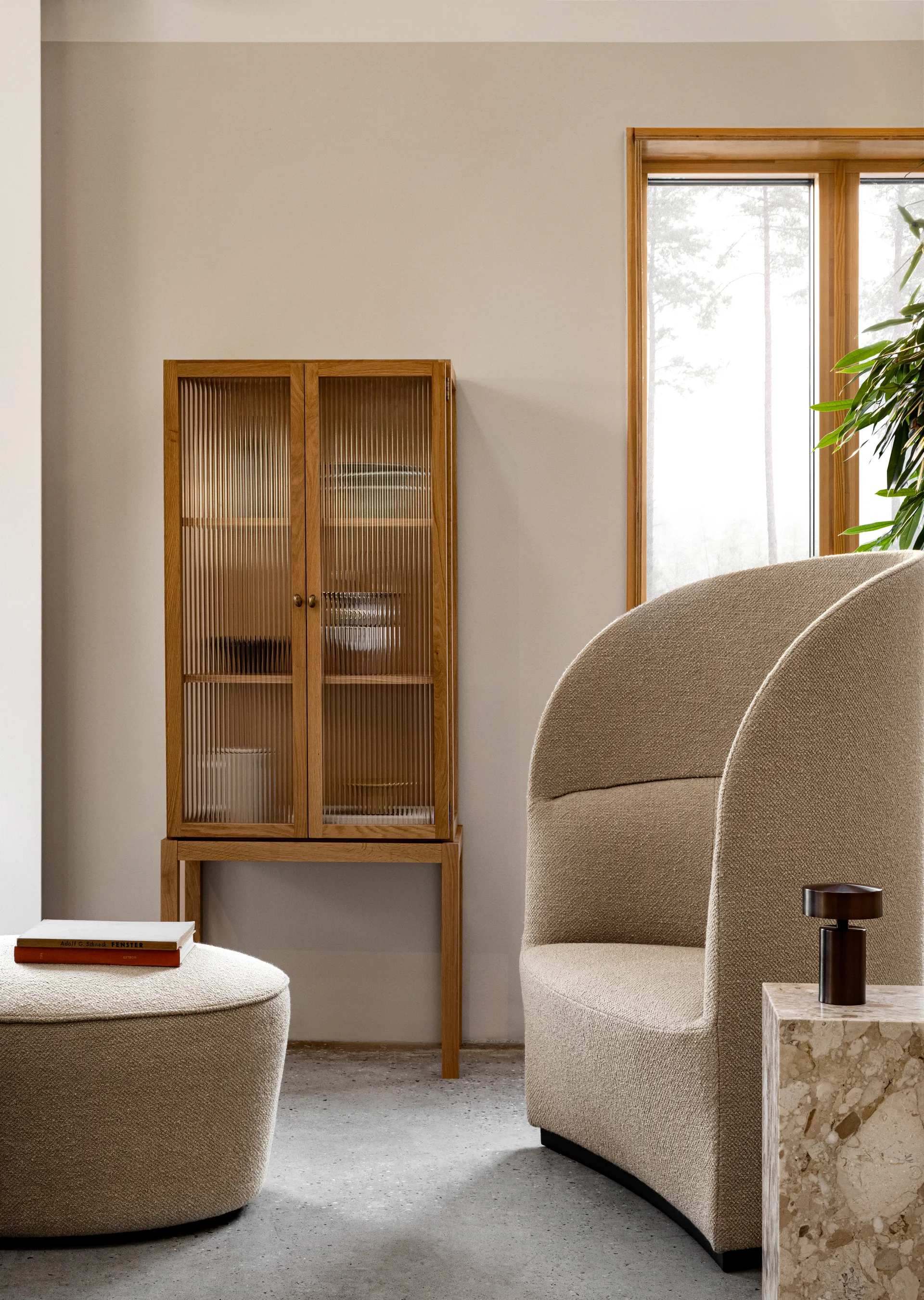 Column portable bordlampe IP44, Bronse Audo Copenhagen