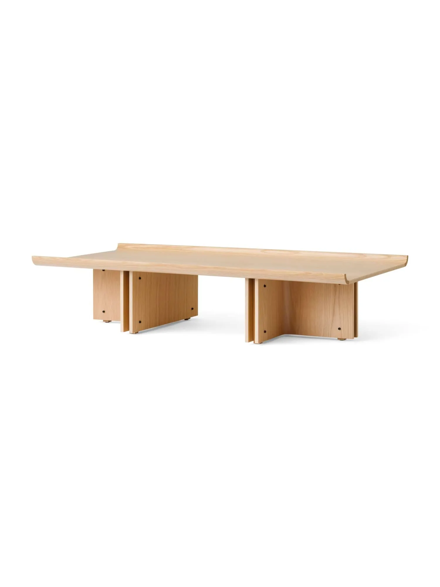 Conrad Lounge Table eik, Naturlig eik, 149x74 cm Audo Copenhagen