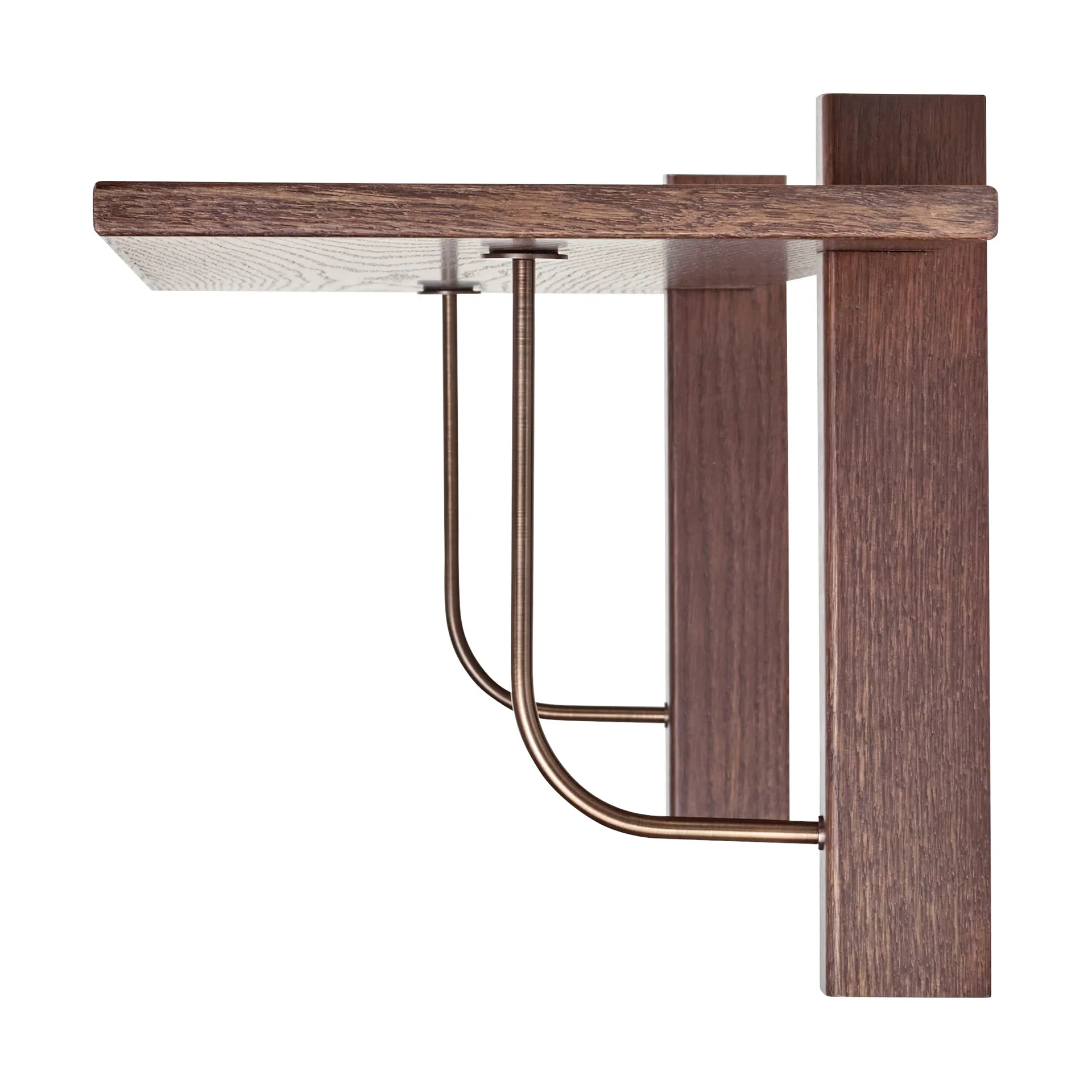 Corbel hylle 100x30cm, Dark stained oak Audo Copenhagen