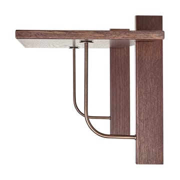 Corbel hylle 100x30cm - Dark stained oak - Audo Copenhagen