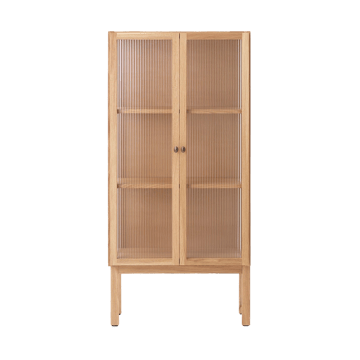 Curiosity skap med glassdører 143 cm - Oak - Audo Copenhagen