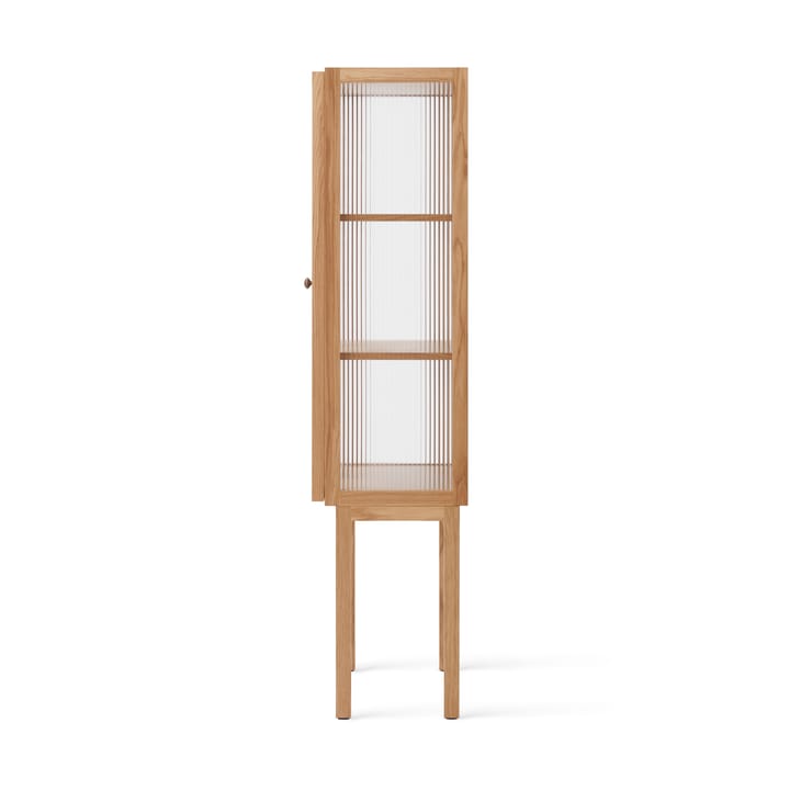 Curiosity skap med glassdører 168 cm, Oak Audo Copenhagen