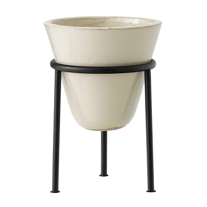 Daiza krukke med stativ Ø 25 x 35 cm - Ivory - Audo Copenhagen
