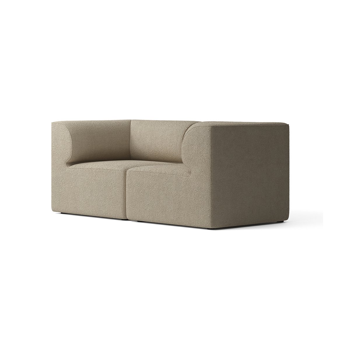 Audo Copenhagen Eave 86 modulsofa configuration 1 Audo bouclé 02 (beige)