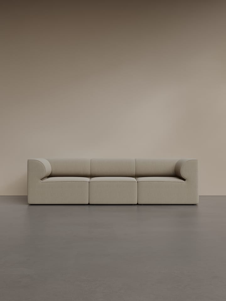 Eave 86 modulsofa configuration 2, 3-seter tekstil bouclé 02 beige Audo Copenhagen
