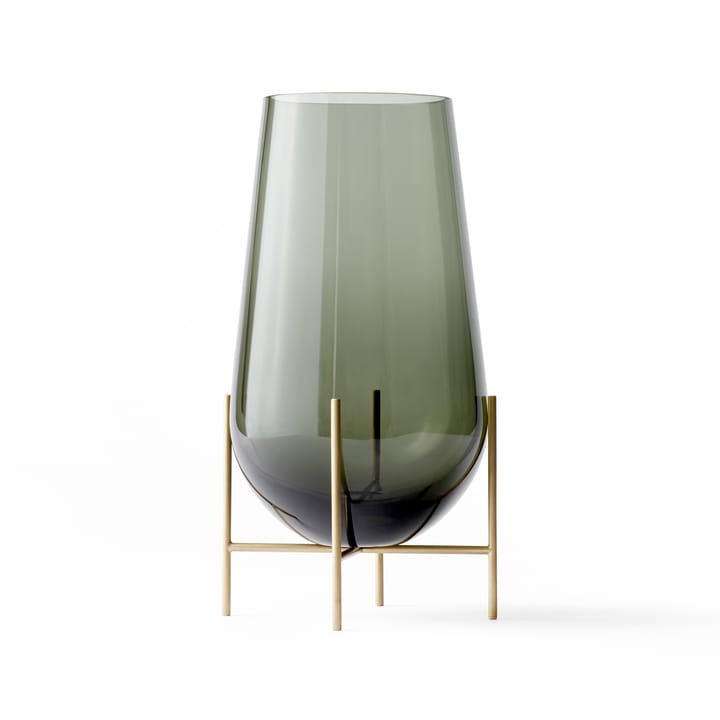 Échasse medium vase - røykfarget glass - Audo Copenhagen