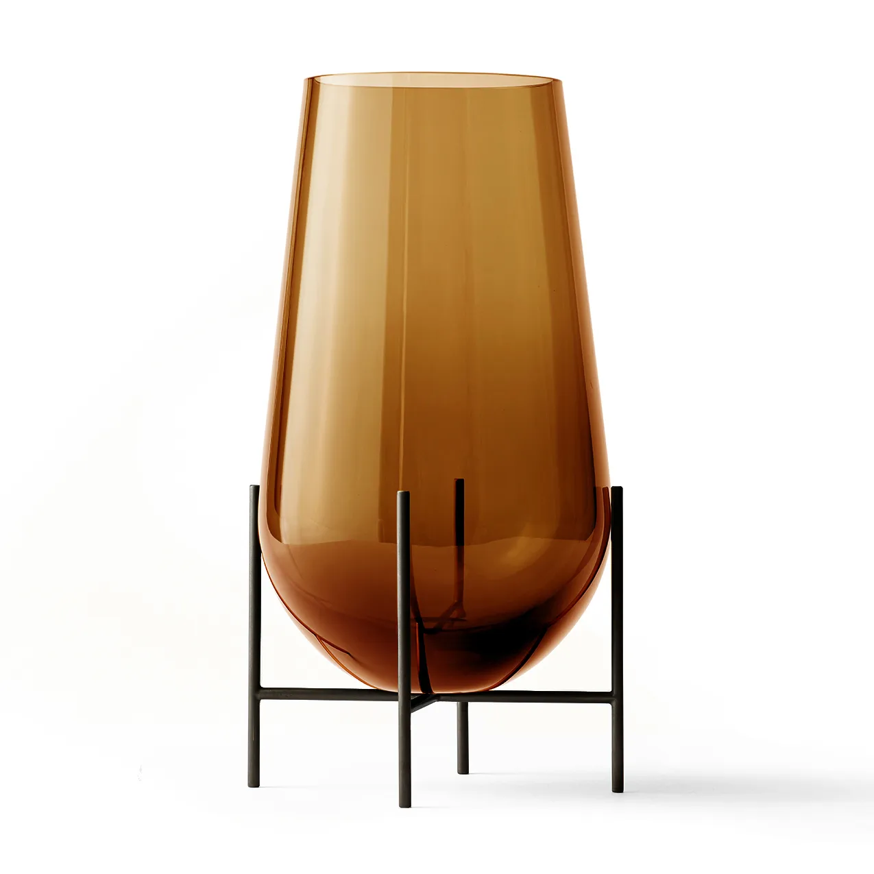 Echasse vase M, Ravbronsert messing Audo Copenhagen